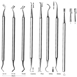 dental instruments scalers