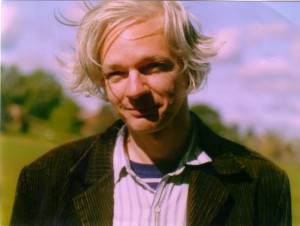 Description: Julian Assange full.jpg. Julian Assange, photo (