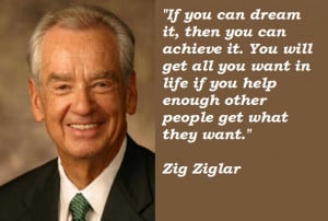 Zig Ziglar Quotes on Love, Sales and Attitude