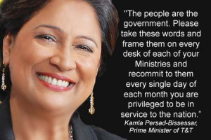 Topic: Kamla Persad-Bissessar - New Prime Minister of Trinidad (Read ...