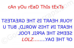 Can You Read This Texts