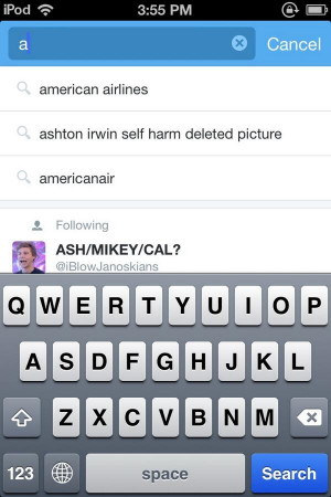 Ashton Irwin Self Harm Deleted Tweet Ashton Irwin self harm