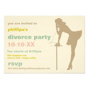 Happily Divorced Invitations