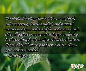 In 1960, ... the Cape looked like