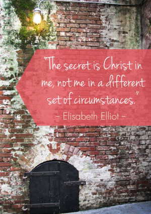 Mother’s Day 2014 – Christ in Me