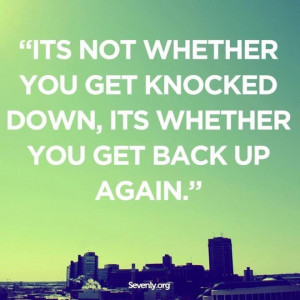 Quotes When Life Knocks You