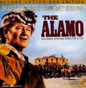 John Wayne flow, this the battle of the alamo
