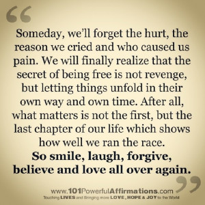 being hurt