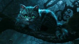 Alice in Wonderland Cheshire Cat Tim Burton