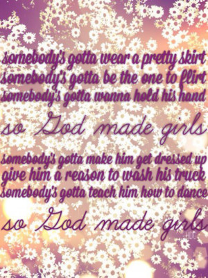 God Made Girls- Raelynn