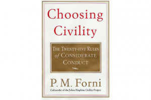 Pier Massimo Forni founded the Civility Initiative at Johns Hopkins ...