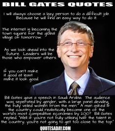 Amazing Quotes By Bill Gates More