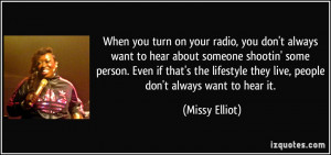 More Missy Elliot Quotes