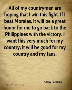 More Manny Pacquiao Quotes