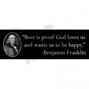 lcitat Beer Quote Benjamin Franklin