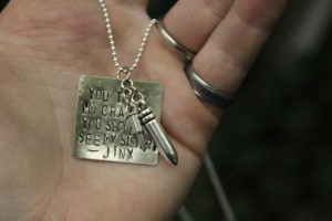 Hand Stamped Jinx Sisters Quote and Bullet by TheNerdNiche on Etsy, $ ...