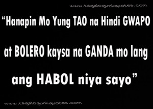searching for Sweet Tagalog Love Quote Text I have this one to give ...