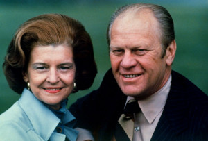 ... gerald ford and his wife betty ford betty ford the former first lady
