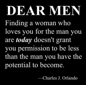 Dear men...
