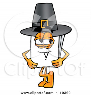 Flag Red Cardinal Character