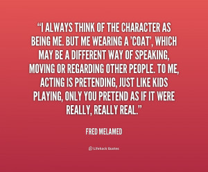 Fred Melamed Quotes