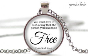 You Must Love Necklace, Quote Pendant, Quote Jewelry, Your Choice of ...