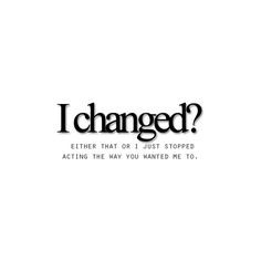 The New Me, The Better Me, The Real Me