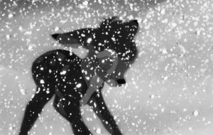 gif snow baby cute film cold Black and White sad beautiful video alone ...