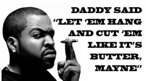 Ice Cube Quotes About Life Ice cube quote.
