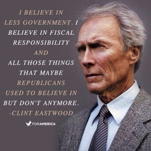 Clint Eastwood shares his thoughts