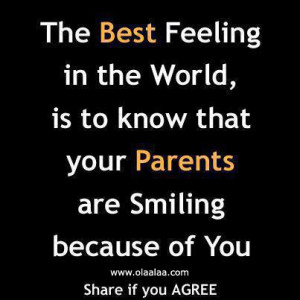 Parents love quotes – The best feeling in the world