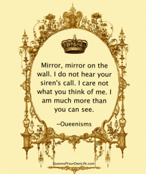 The Mirror Does Not See | Queenisms