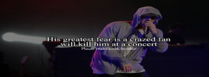 Eminem Quote Facebook Cover