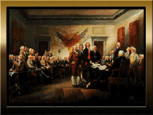 the vitality of the declaration of independence rests upon the ...