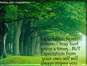 Inspire Quotes, Pictures, Expectation Quotes, Motivational Thoughts ...