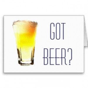 Cards, Note Cards and Funny Beer Sayings Greeting Card Templates