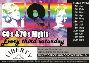 70s Party Flyer 70s themed party night,