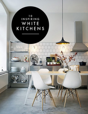 10 Inspiring White Kitchens