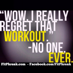No regrets, great quote!