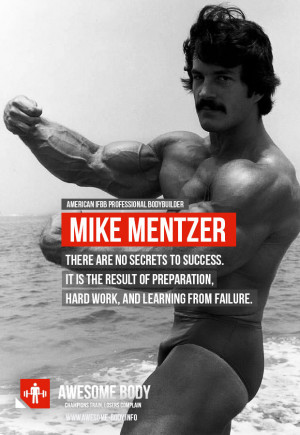 Mike Mentzer Quotes | Secrets to success | Mike Mentzer Hard work tips