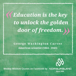 ... George Washington CarverEducation Breeds, Quotations, Schools Doors