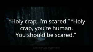 Quote from The Maze Runner by James Dashner