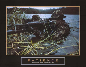PATIENCE POSTER ]