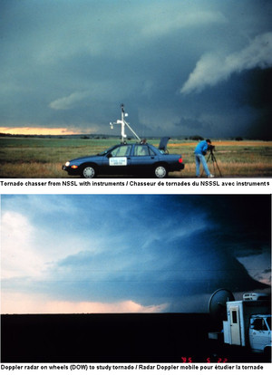 ... show staff and instrument chasing tornadoes during the first vortex