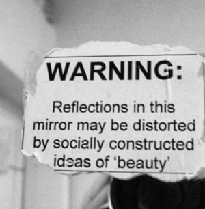 girl true broken fat mirror ugly society judge depressing warning ...