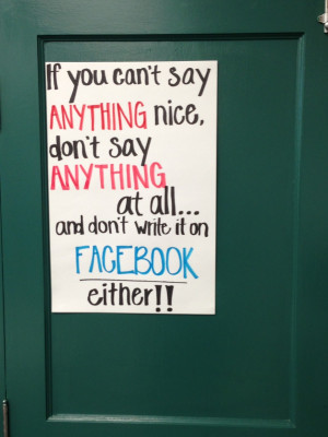 this quote on Pinterest and absolutely loved it!! Very middle school ...