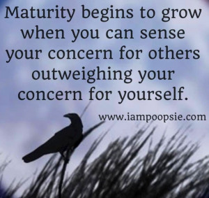 Believe The Sign Maturity...
