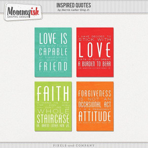 Free Quotes Inspired By Martin Luther King Jr. Filler Cards from ...