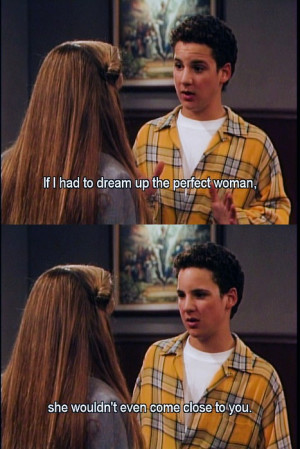 Tagged: quotes love quotes boy meets world