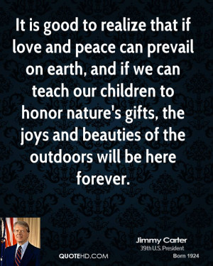 Jimmy Carter Peace Quotes